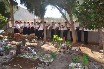 El belén del Patronato La Sal adentra a La Garita en la Navidad (Foto TA)